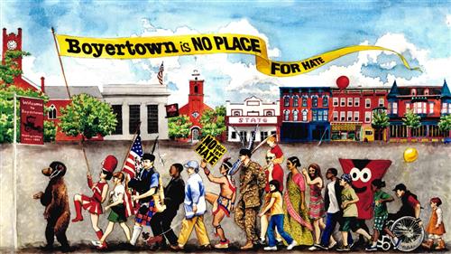 No Place for Hate Mural